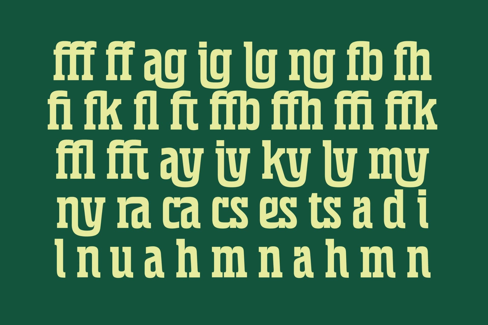 Preview 17 for Grafik - Condensed Slab Serif