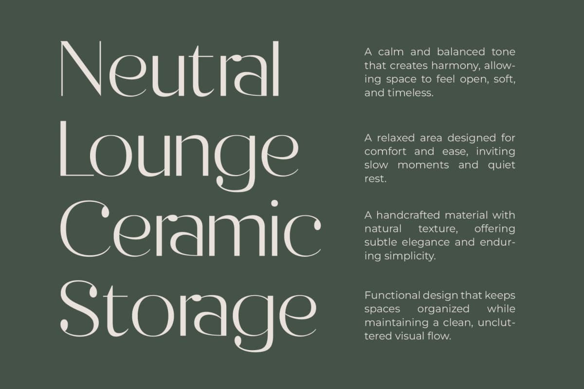 Preview 10 for Raslera - Thin Sans Serif Display