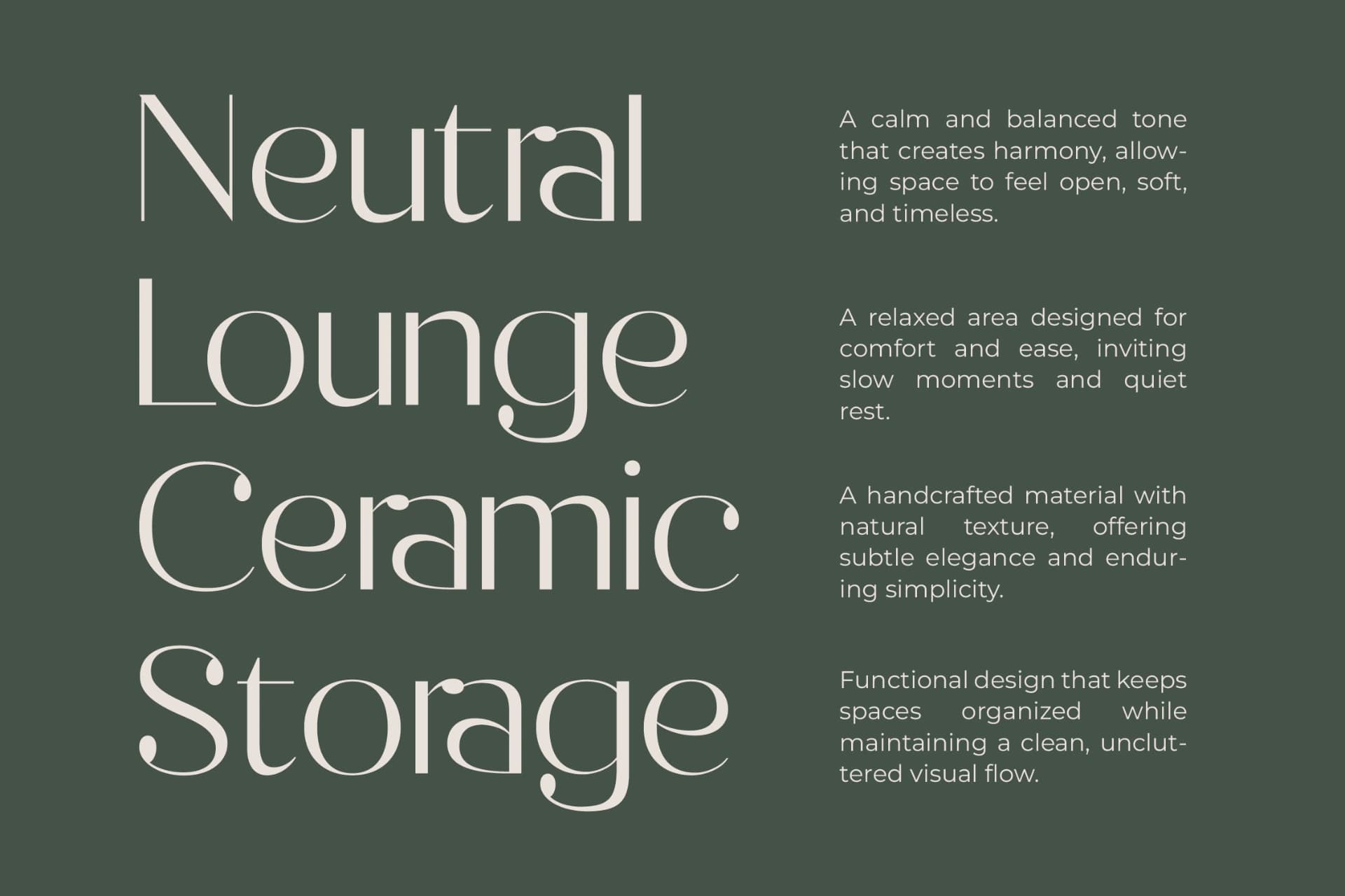Preview 10 for Raslera - Thin Sans Serif Display