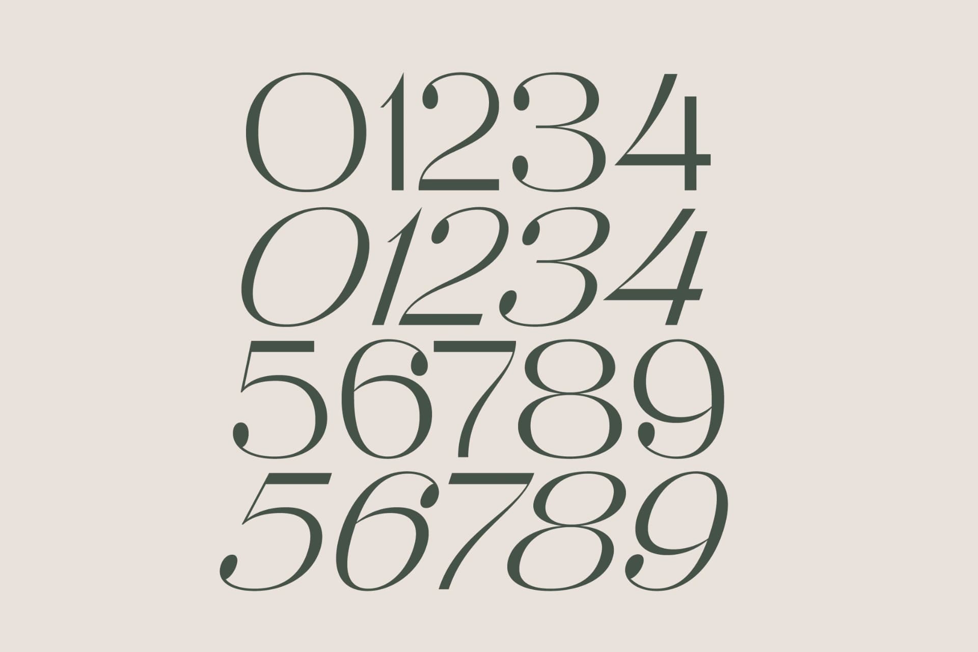 Preview 19 for Raslera - Thin Sans Serif Display