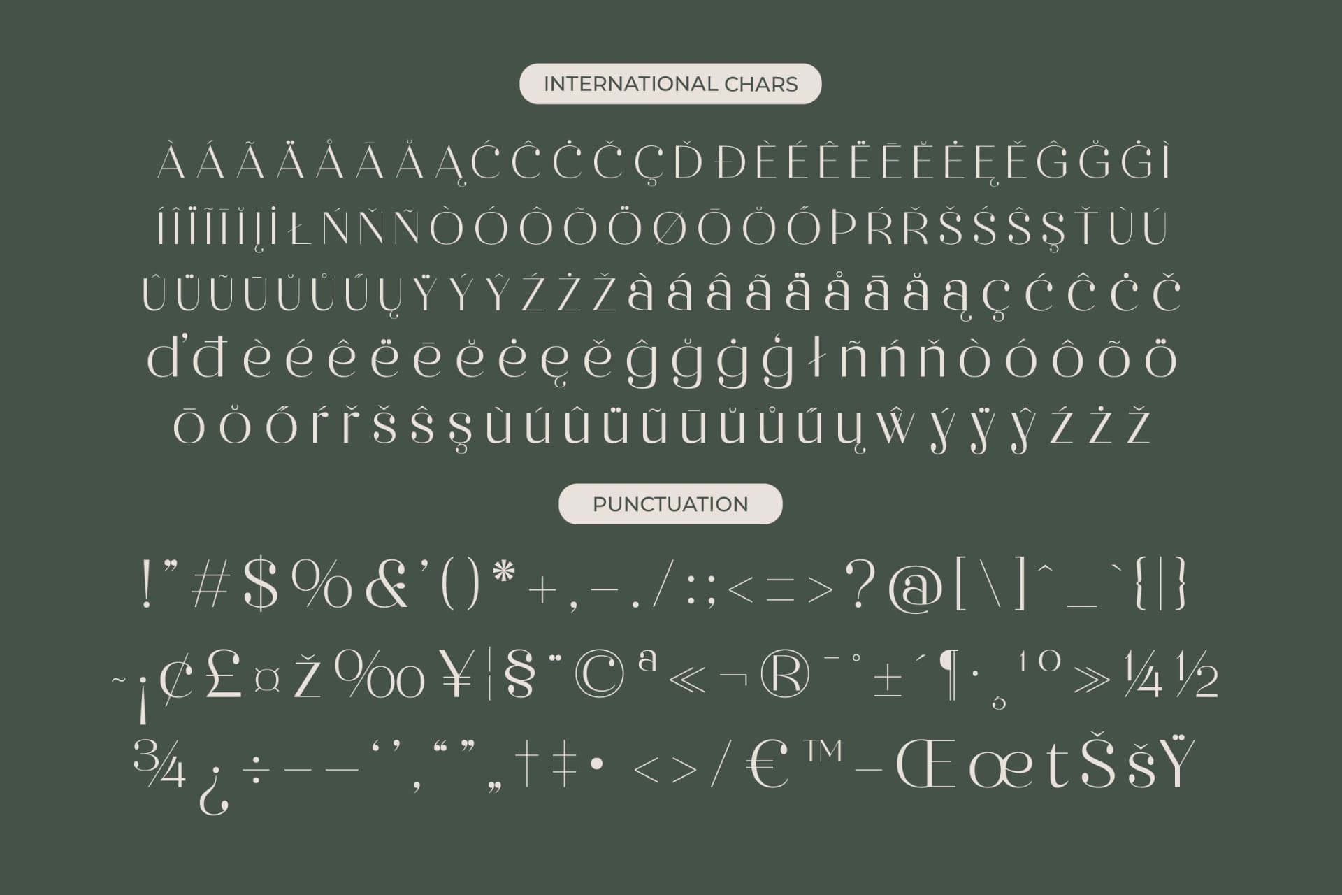 Preview 18 for Raslera - Thin Sans Serif Display