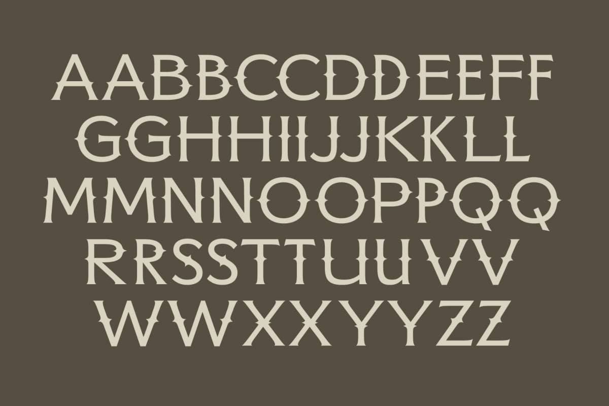 Preview 13 for Bufalo Chotten - Western Vintage Font