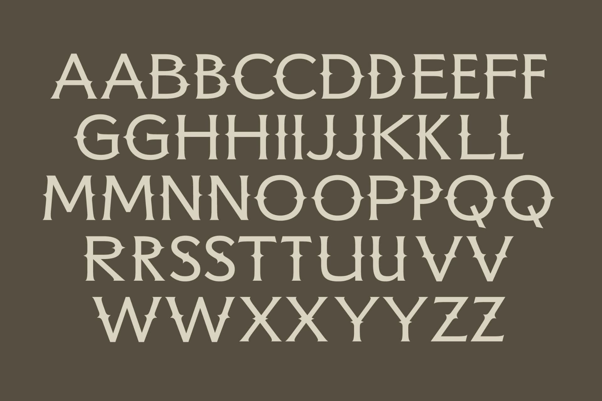 Preview 13 for Bufalo Chotten - Western Vintage Font
