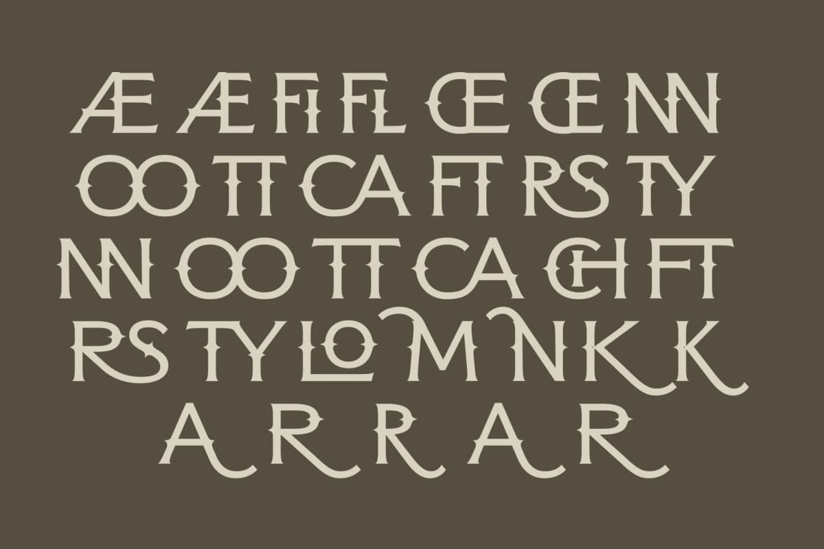 Preview 16 for Bufalo Chotten - Western Vintage Font