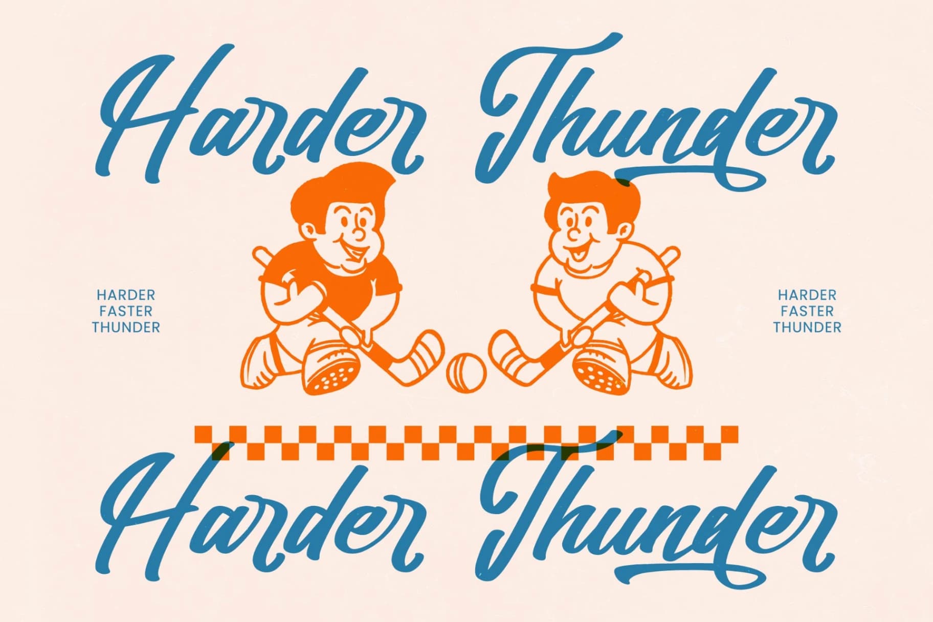 Preview 15 for Kickballs United - Bold Calligraphy