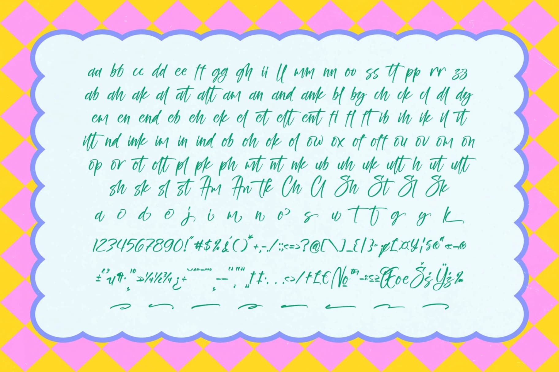 Preview 13 for Still Gentle - Modern Brush Font