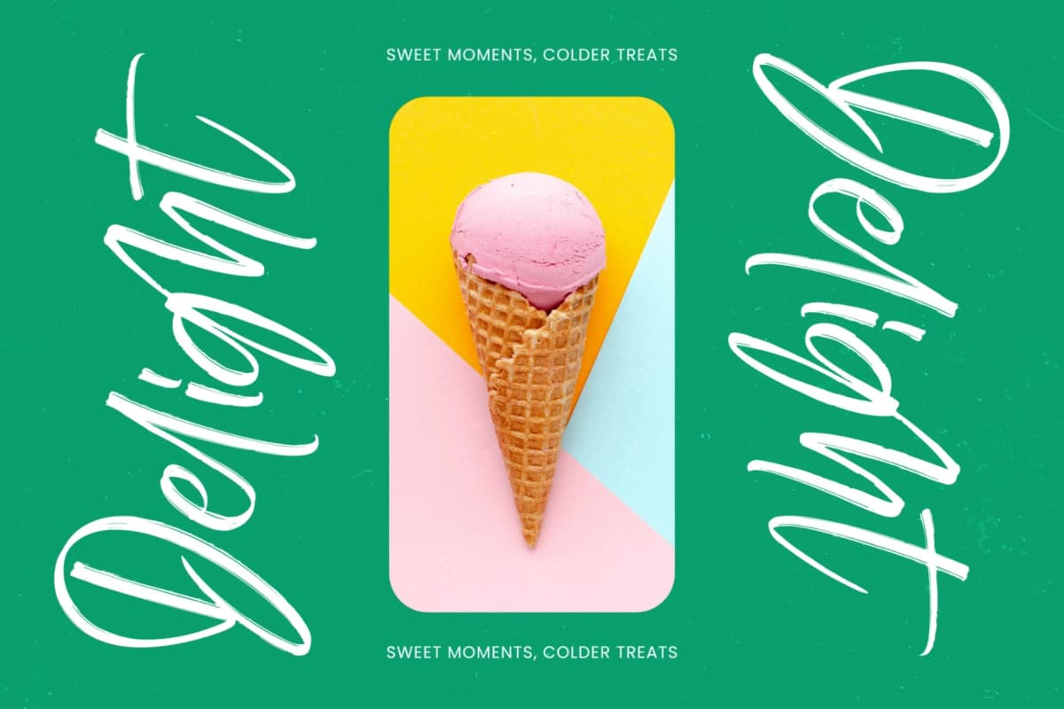 Still Gentle - Modern Brush Font font preview 12