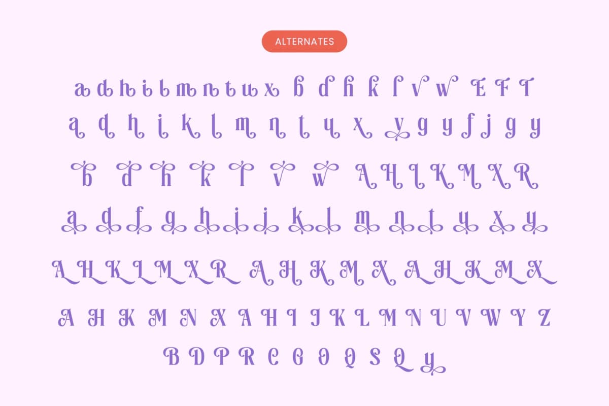 Kavital Mindset - Groovy Serif Display font preview 19