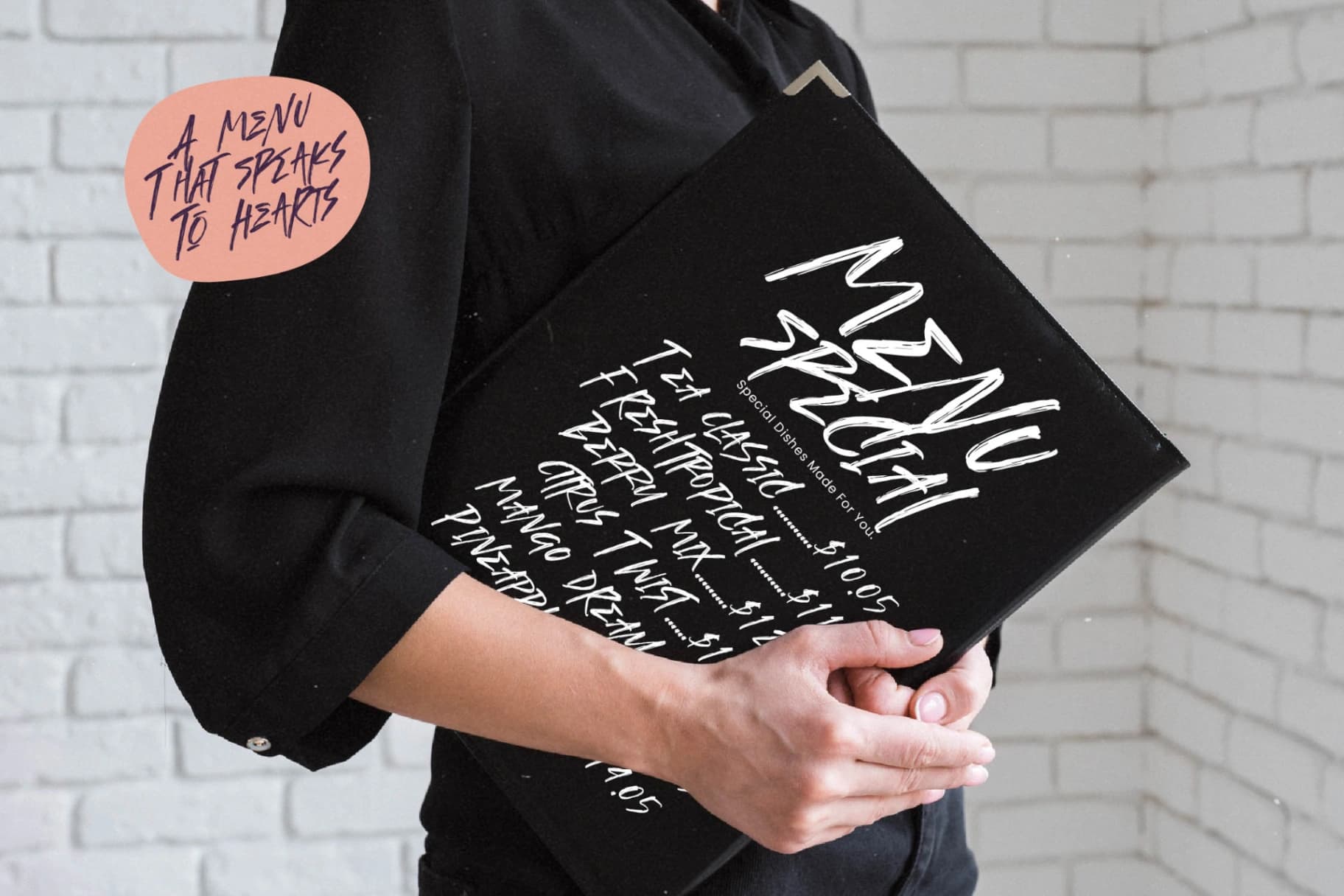Preview 10 for Demonic Echo - Bold Brush Calligraphy Font