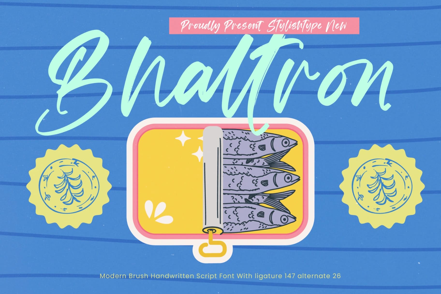 Preview 1 for Bhaltron - Modern Brush Handwritten Script