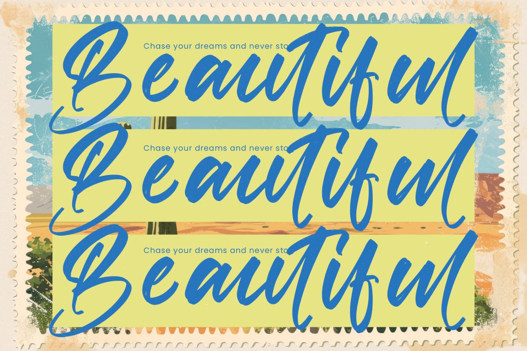 Preview 4 for Bhaltron - Modern Brush Handwritten Script