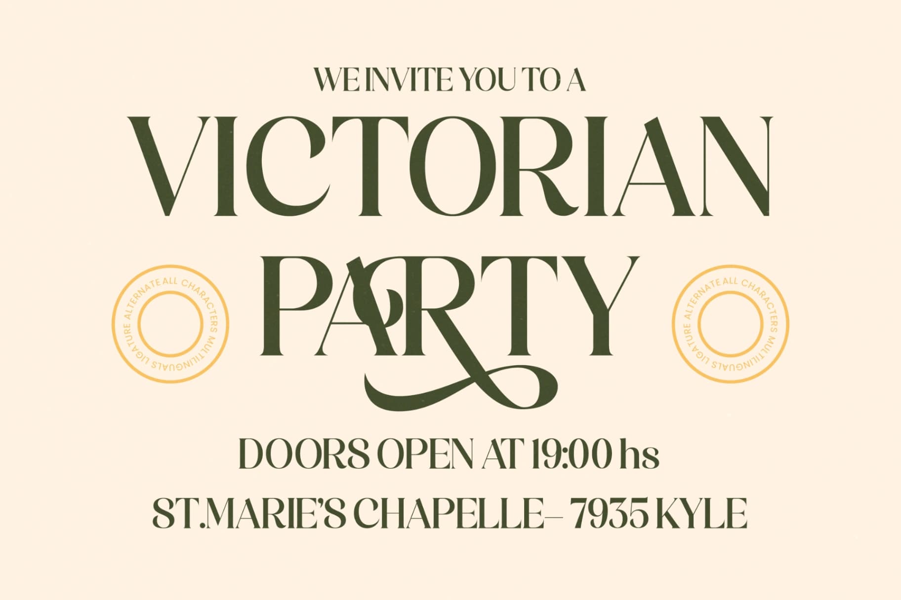 Preview 6 for Magical Qardin - Classic Decorative Serif