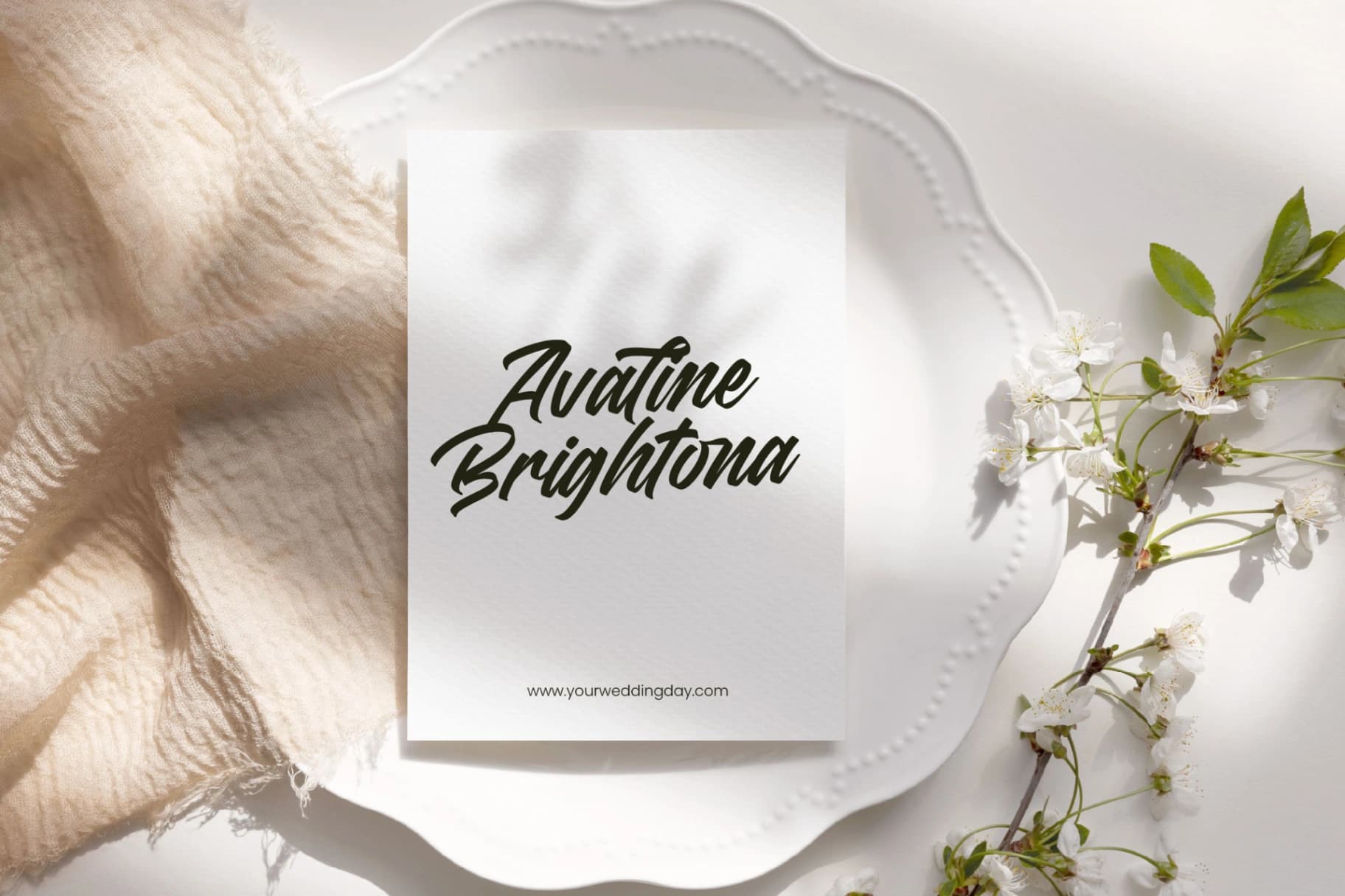 Preview 15 for Madena Vintage – Bold Script Font