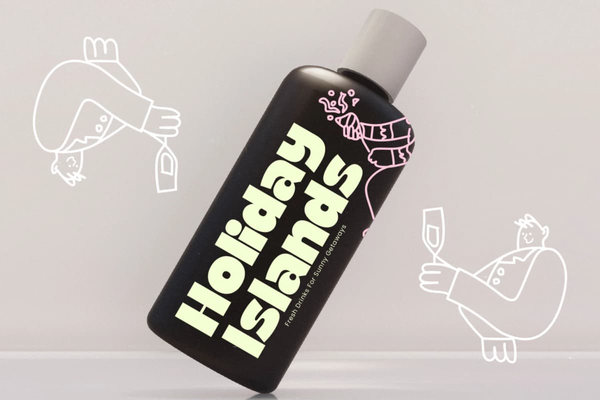 Bocktail - Sans Serif Display font preview 18