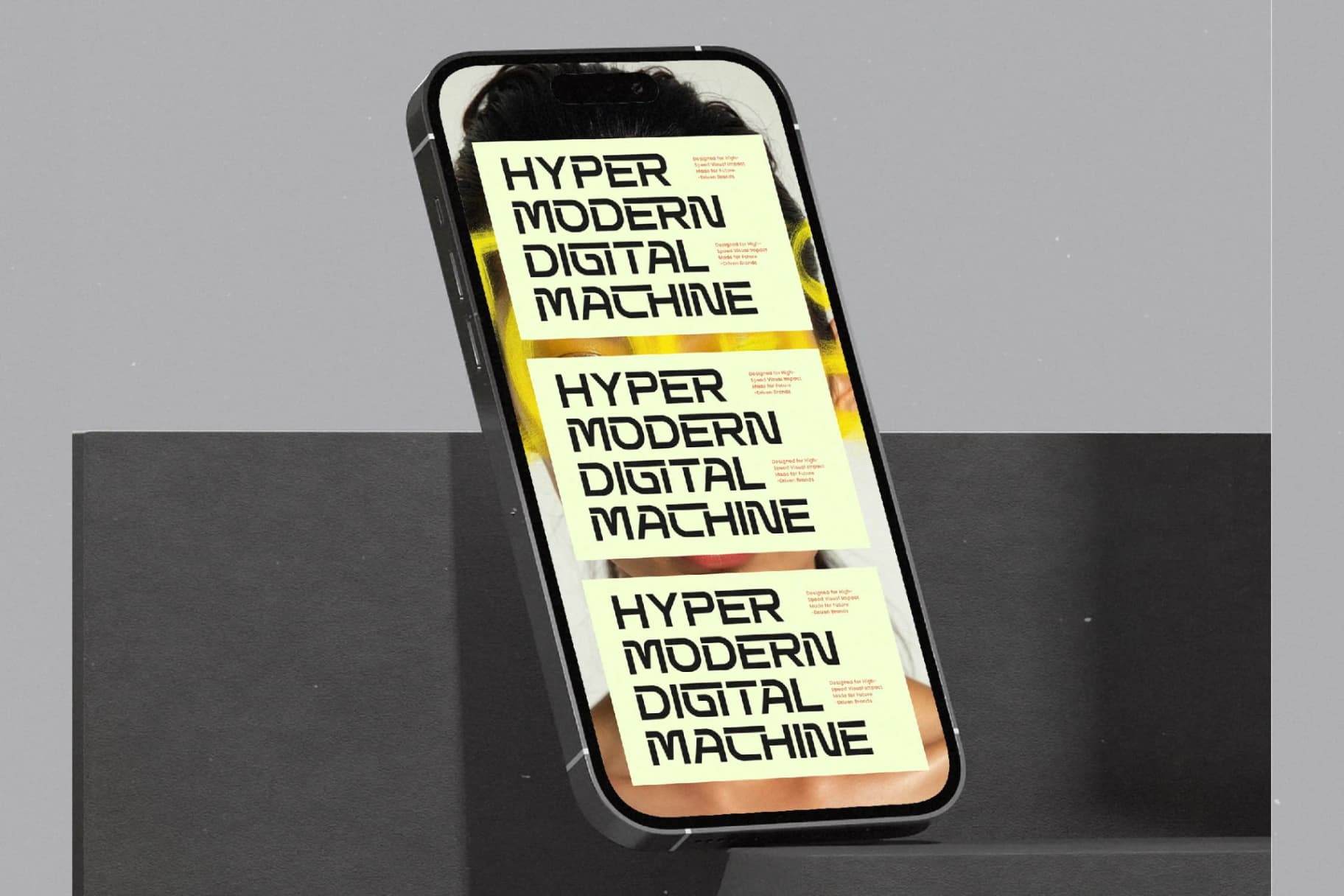 Preview 2 for Techetic Human - Futuristic Sans Serif Display