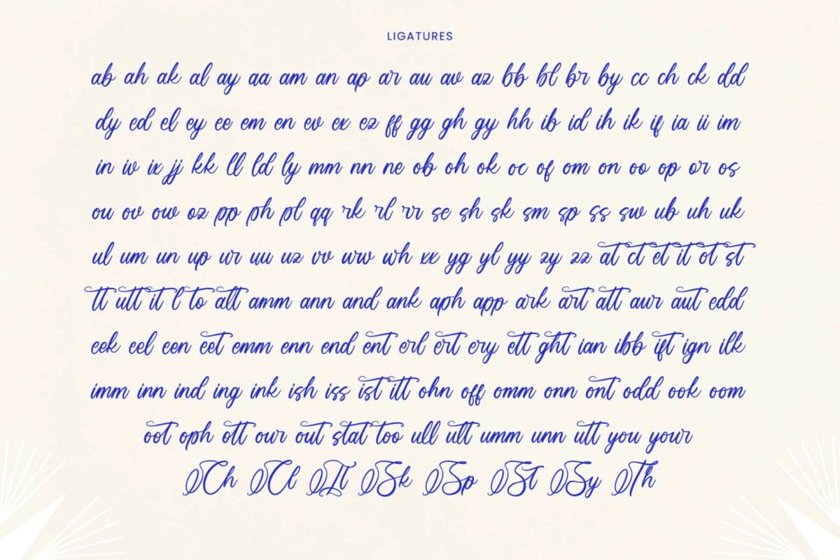Preview 13 for Kartula – Bold Calligraphy Font