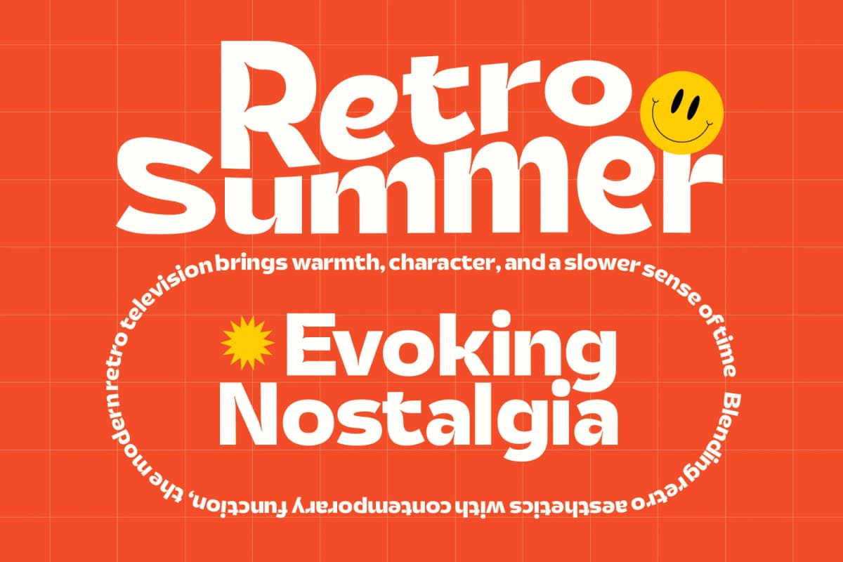 Pastme - Modern Sans Serif Display font preview 4