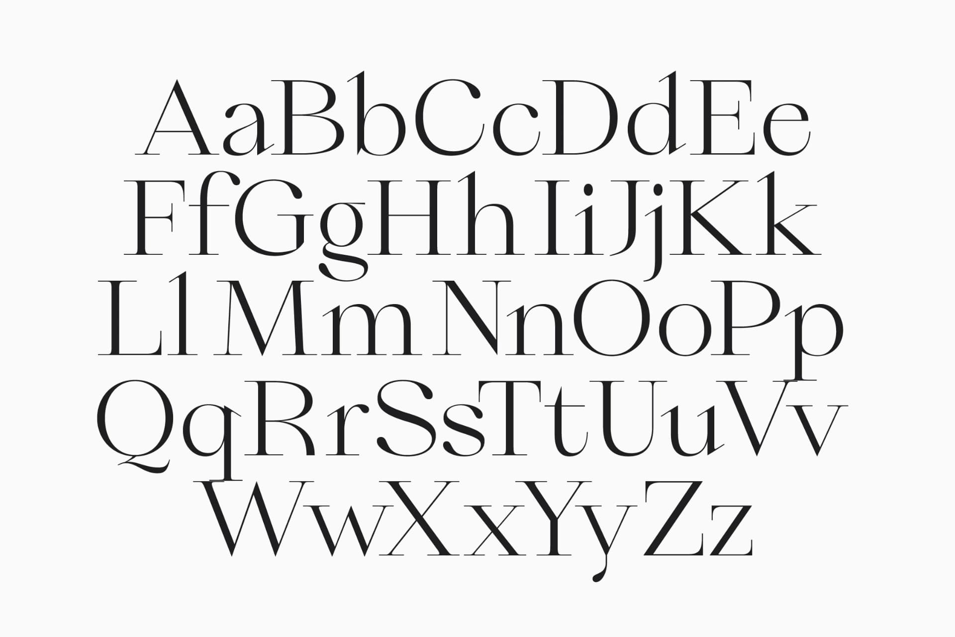 Preview 13 for Qiona - Thin Serif Font