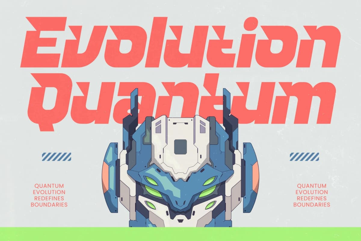 Secline - Futuristic Sporty Font font preview 15