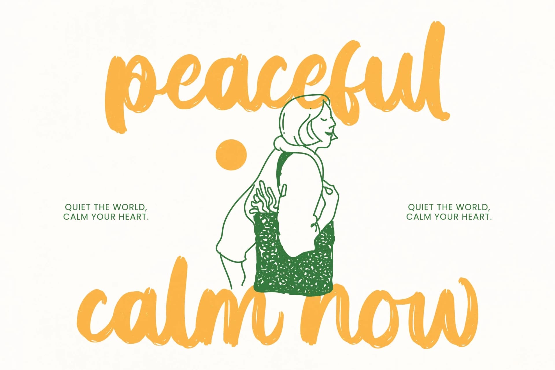 Preview 3 for Solitude Mindful - Bold Brush Font