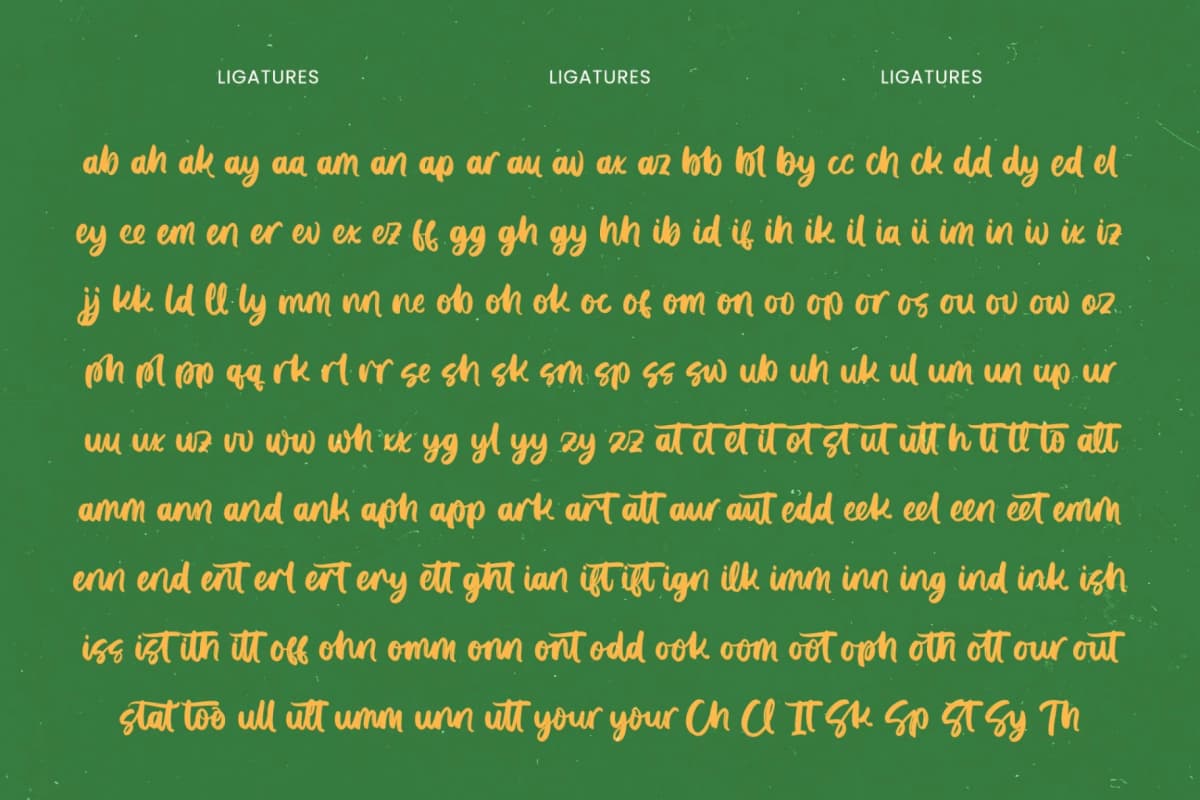 Preview 9 for Solitude Mindful - Bold Brush Font
