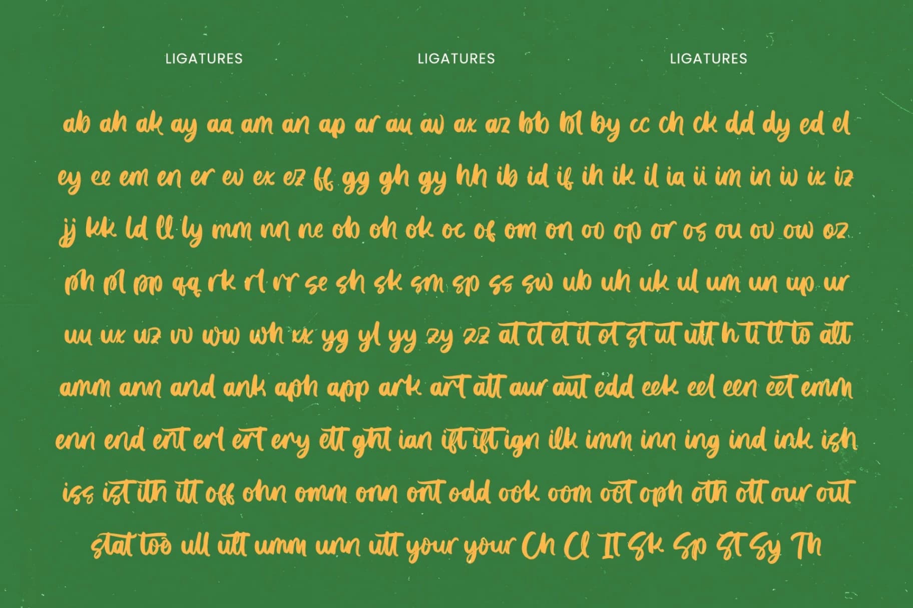 Preview 9 for Solitude Mindful - Bold Brush Font