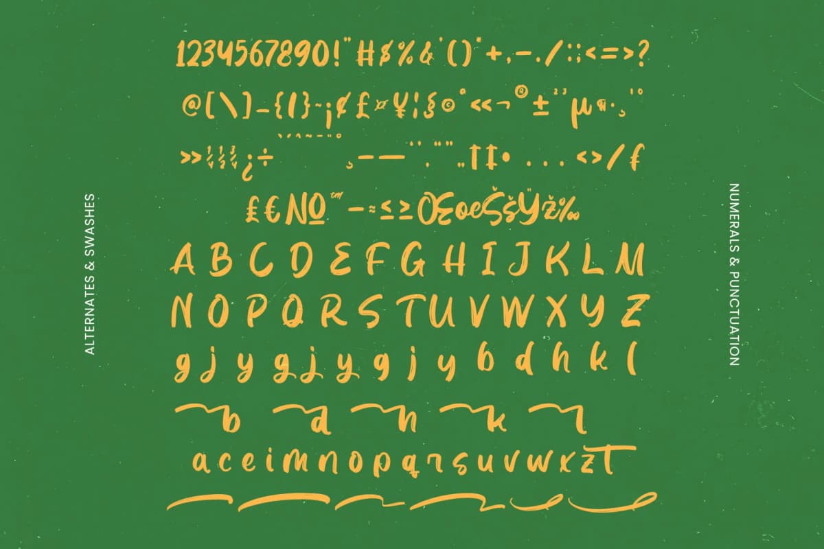 Preview 12 for Solitude Mindful - Bold Brush Font