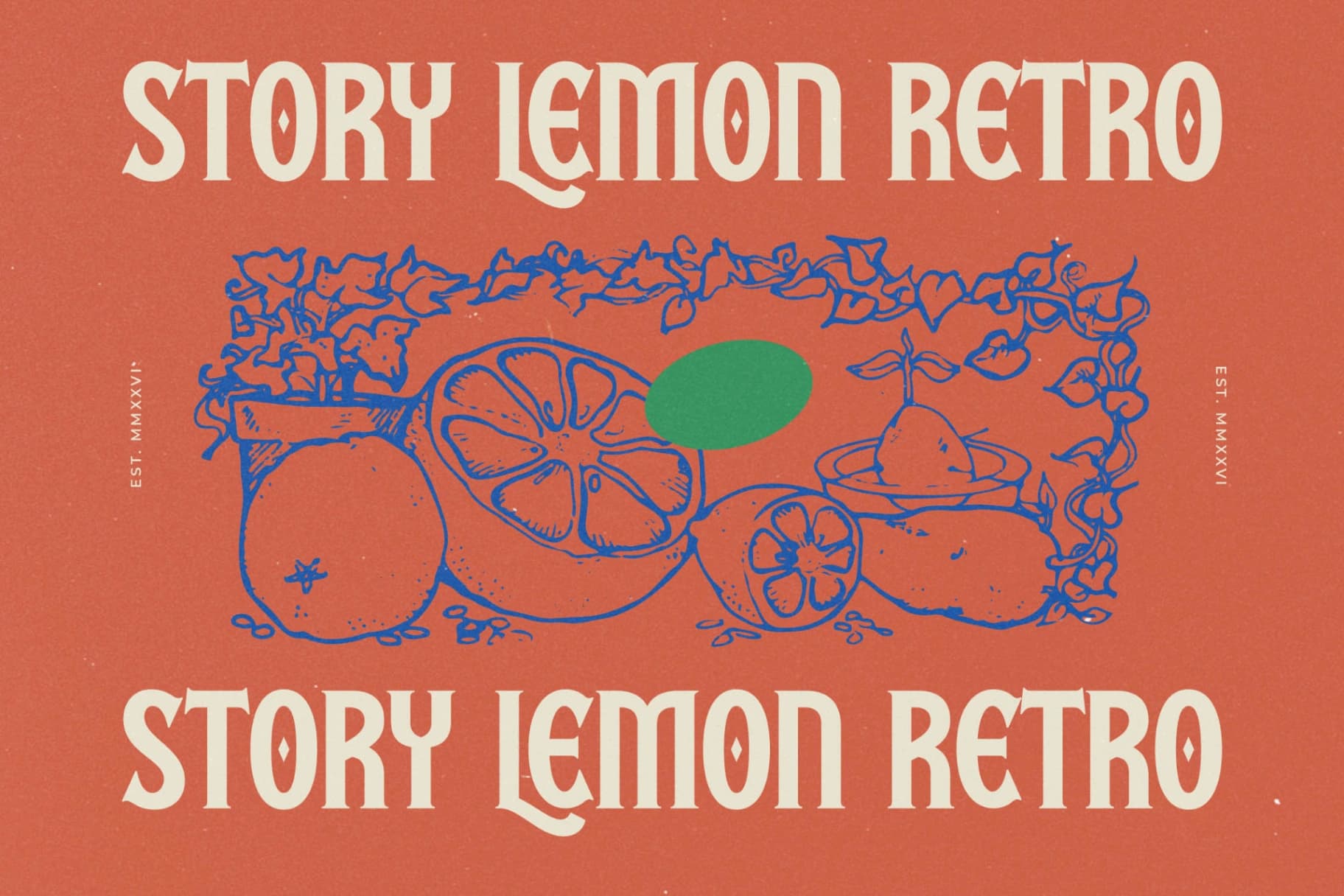 Preview 7 for Badge Americana - Vintage Serif Display