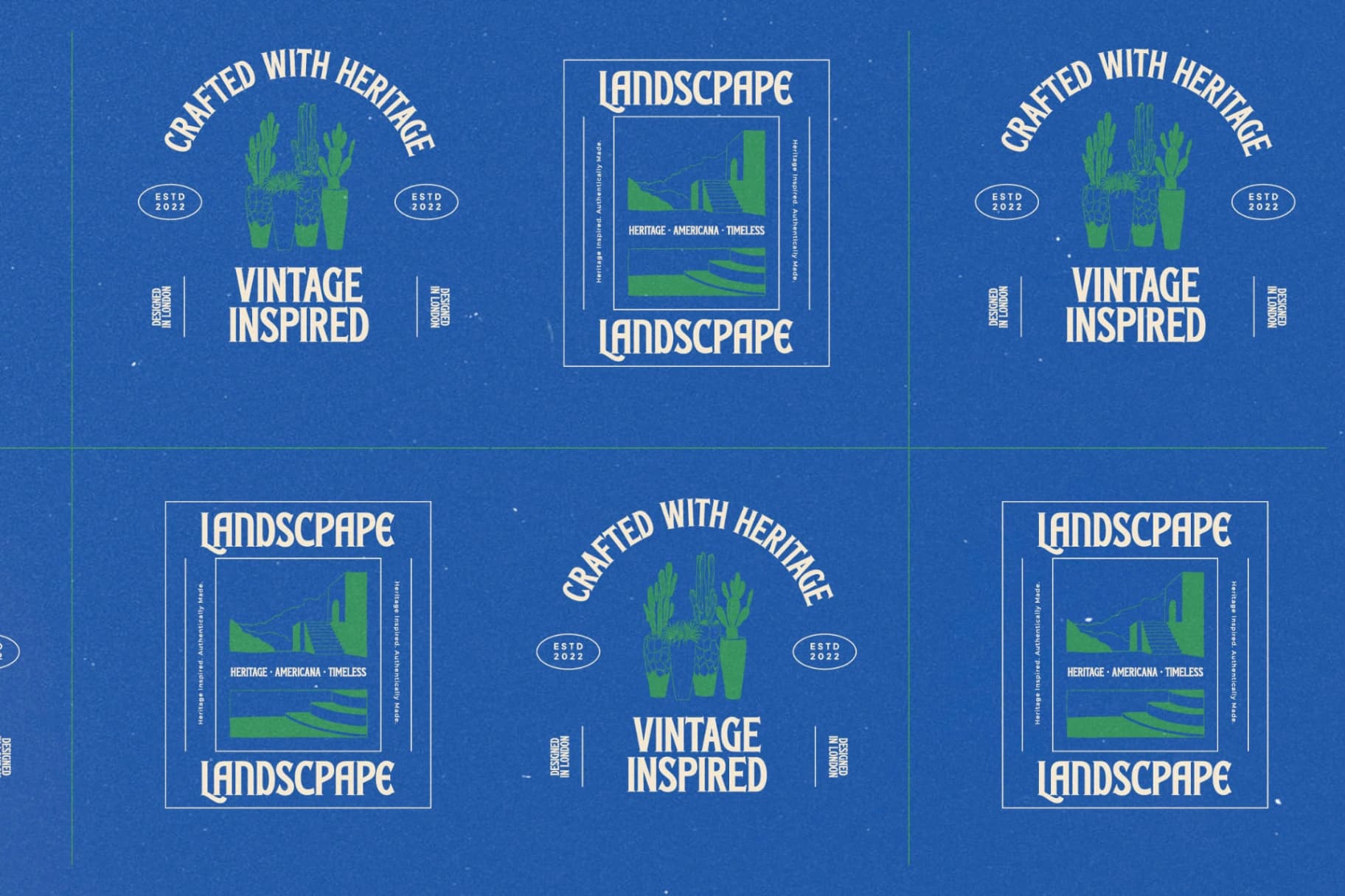 Preview 11 for Badge Americana - Vintage Serif Display