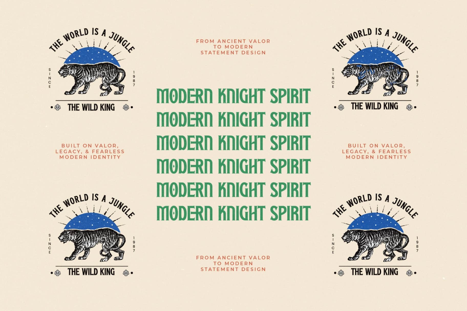 Preview 8 for Badge Americana - Vintage Serif Display