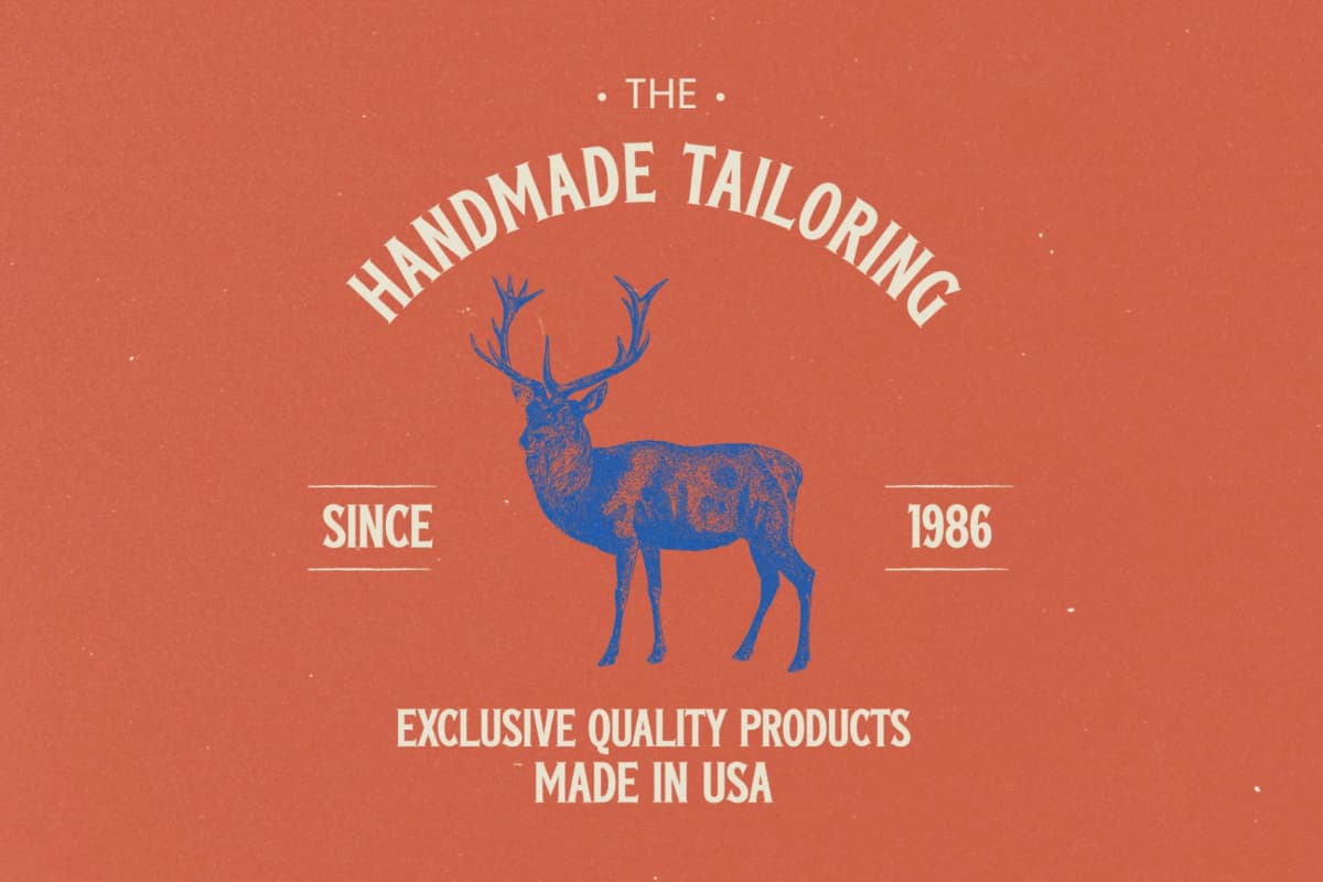 Preview 18 for Badge Americana - Vintage Serif Display