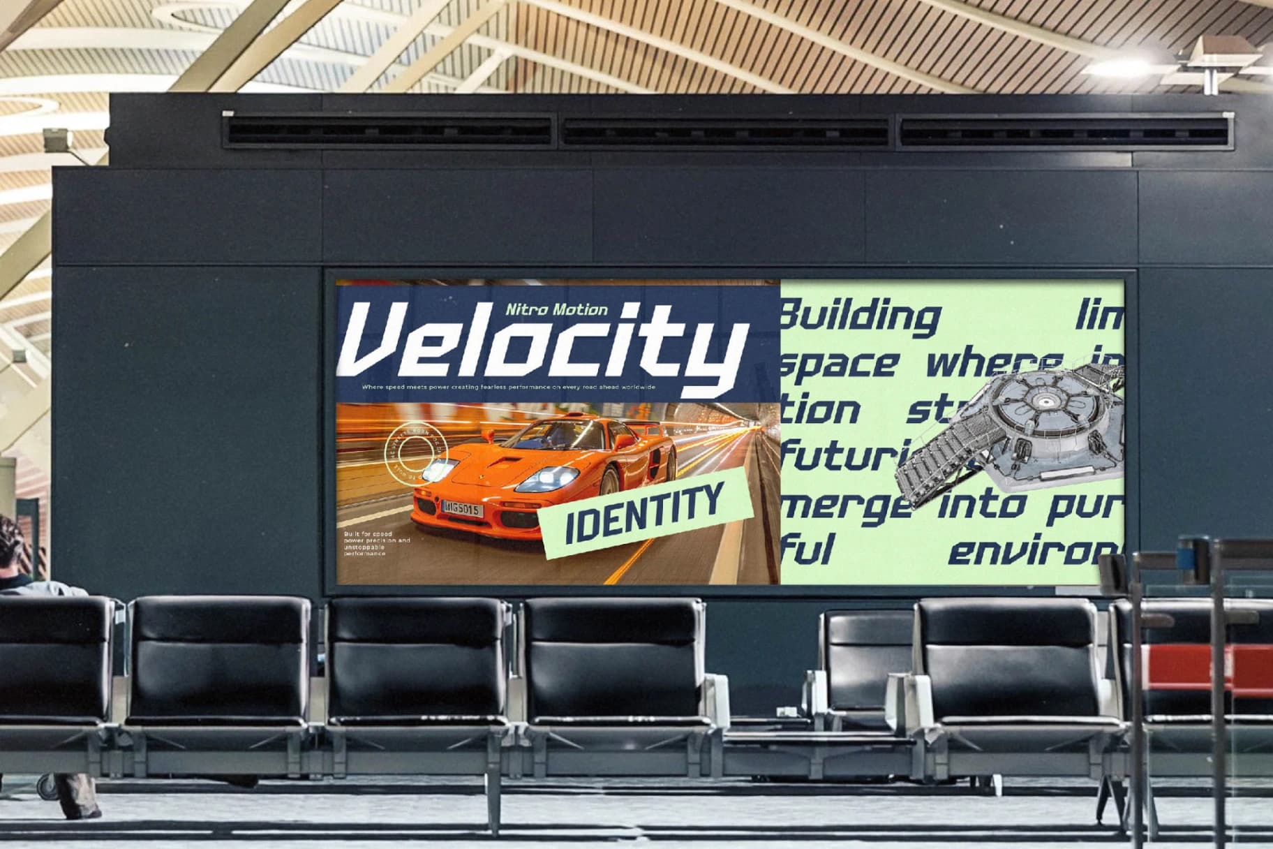 Preview 8 for Menscity - Futuristic Sporty Font