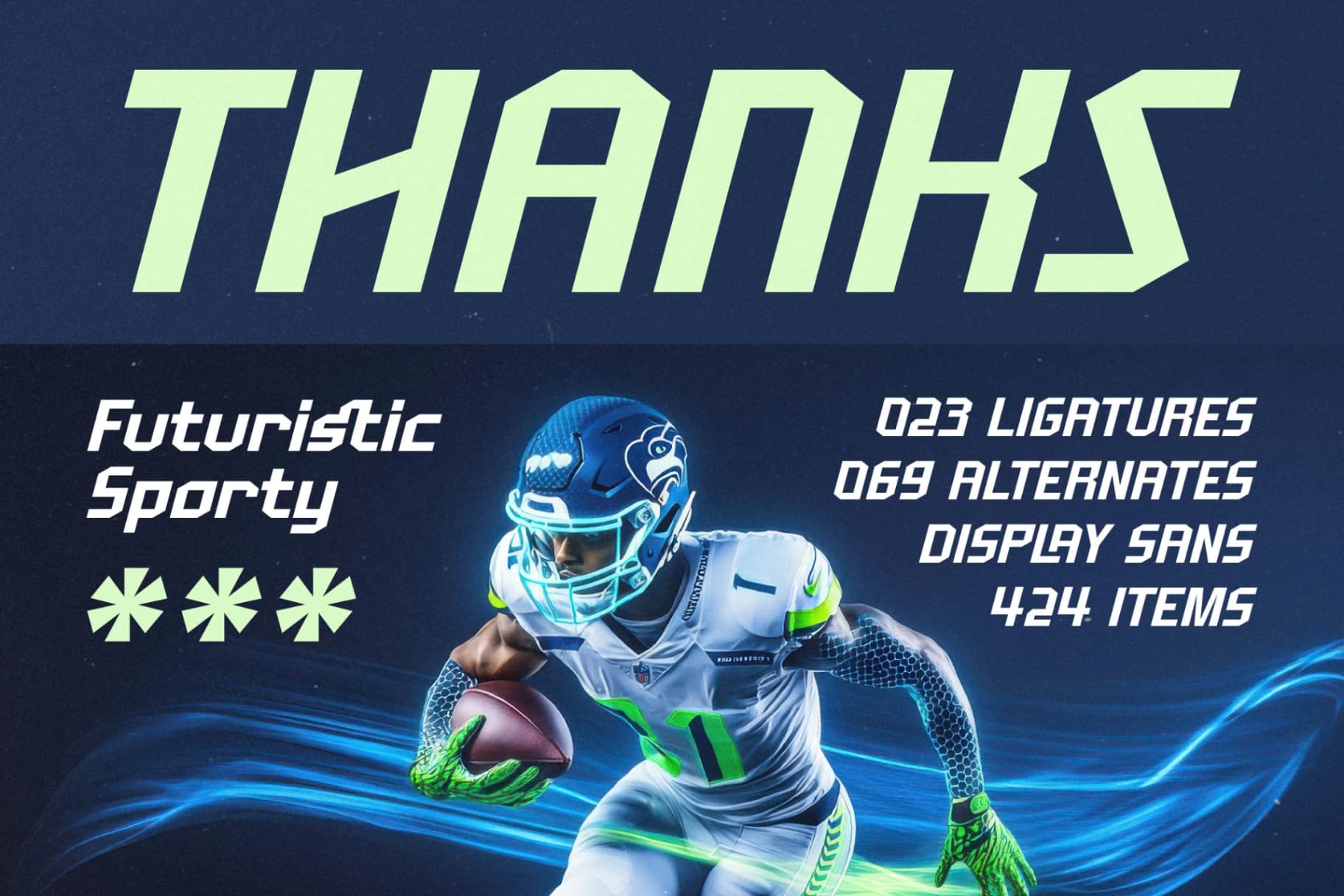 Preview 20 for Menscity - Futuristic Sporty Font