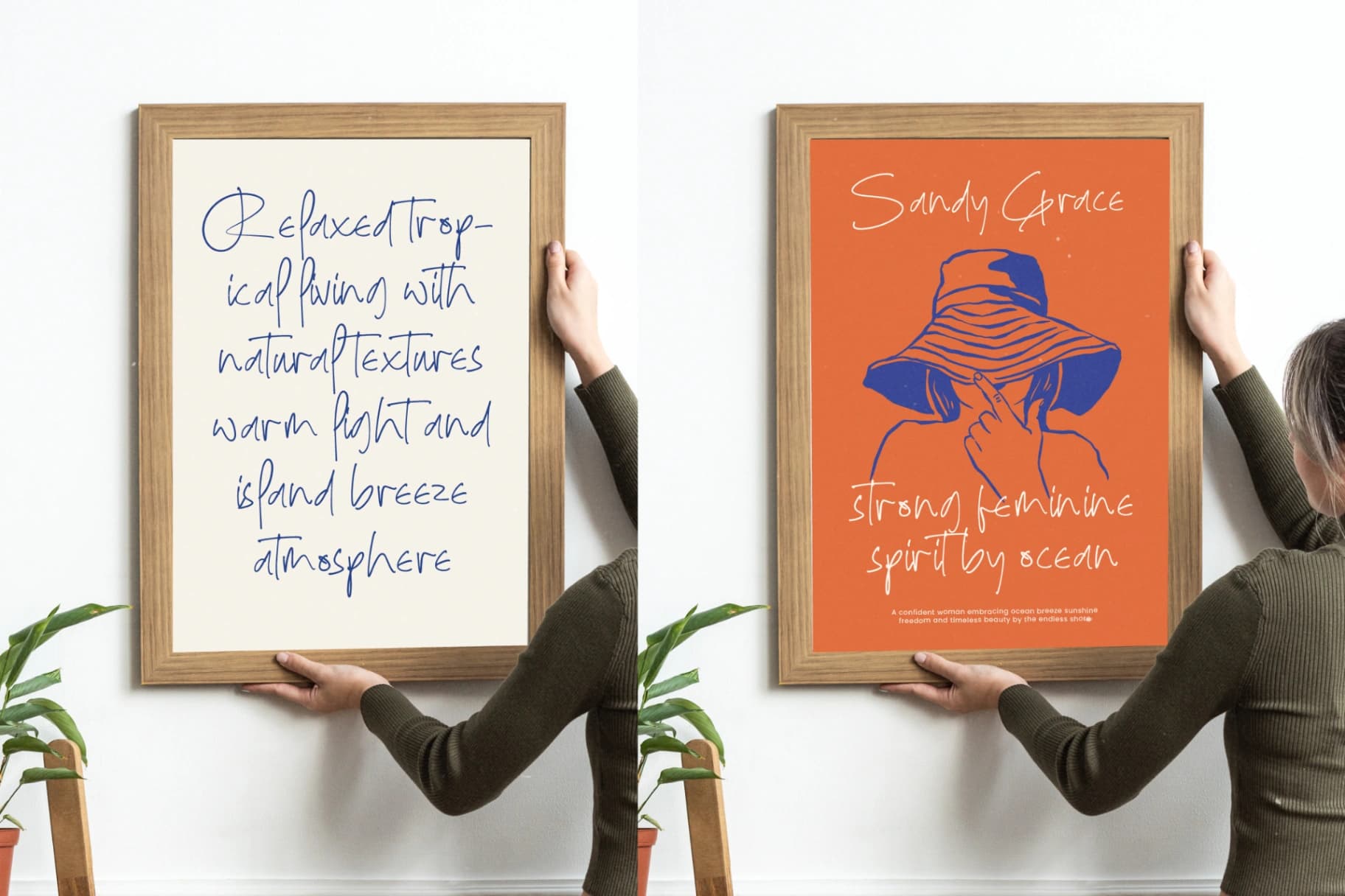 Preview 6 for Salt Waves - Modern Handwritten Font