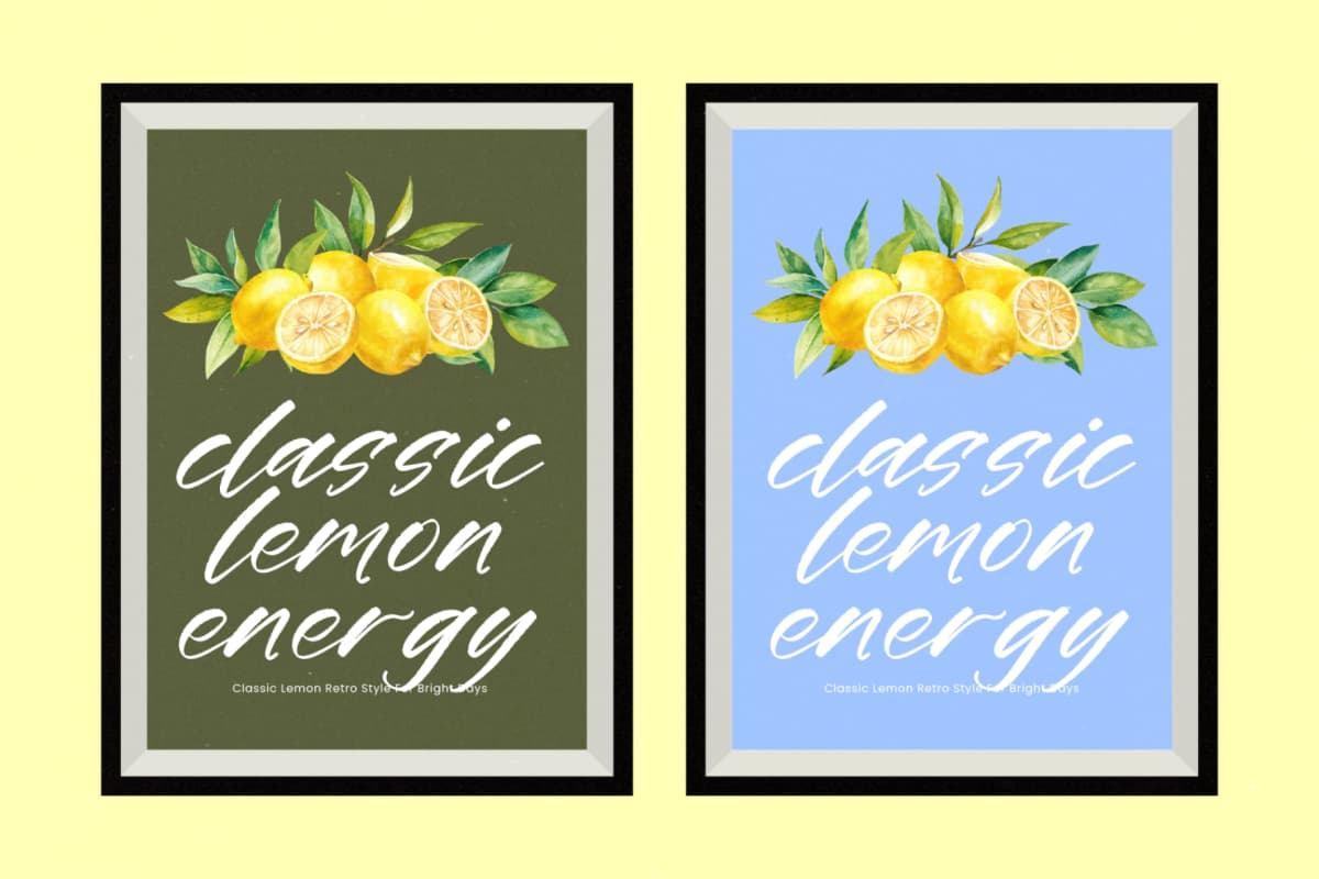 Tropical Coastal - Modern Handbrush Font font preview 9