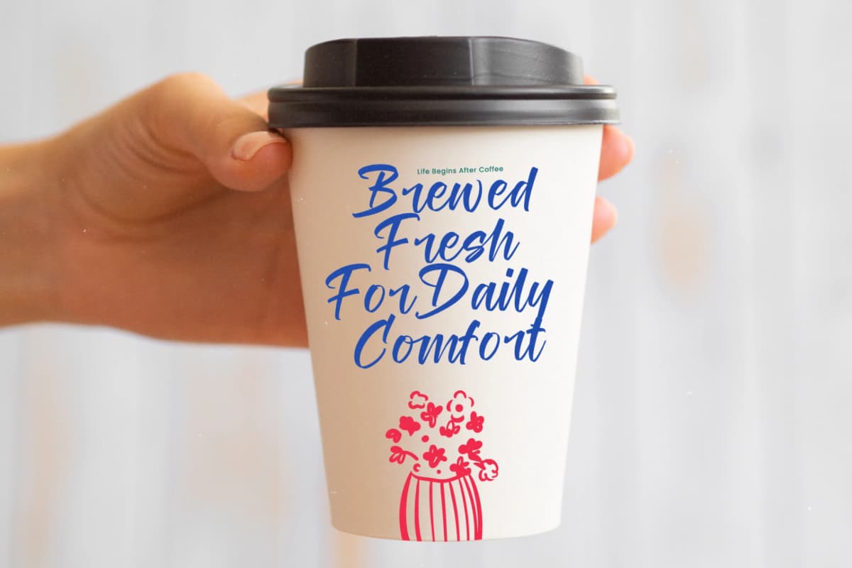 Tomato Balance - Modern Handwritten font preview 5