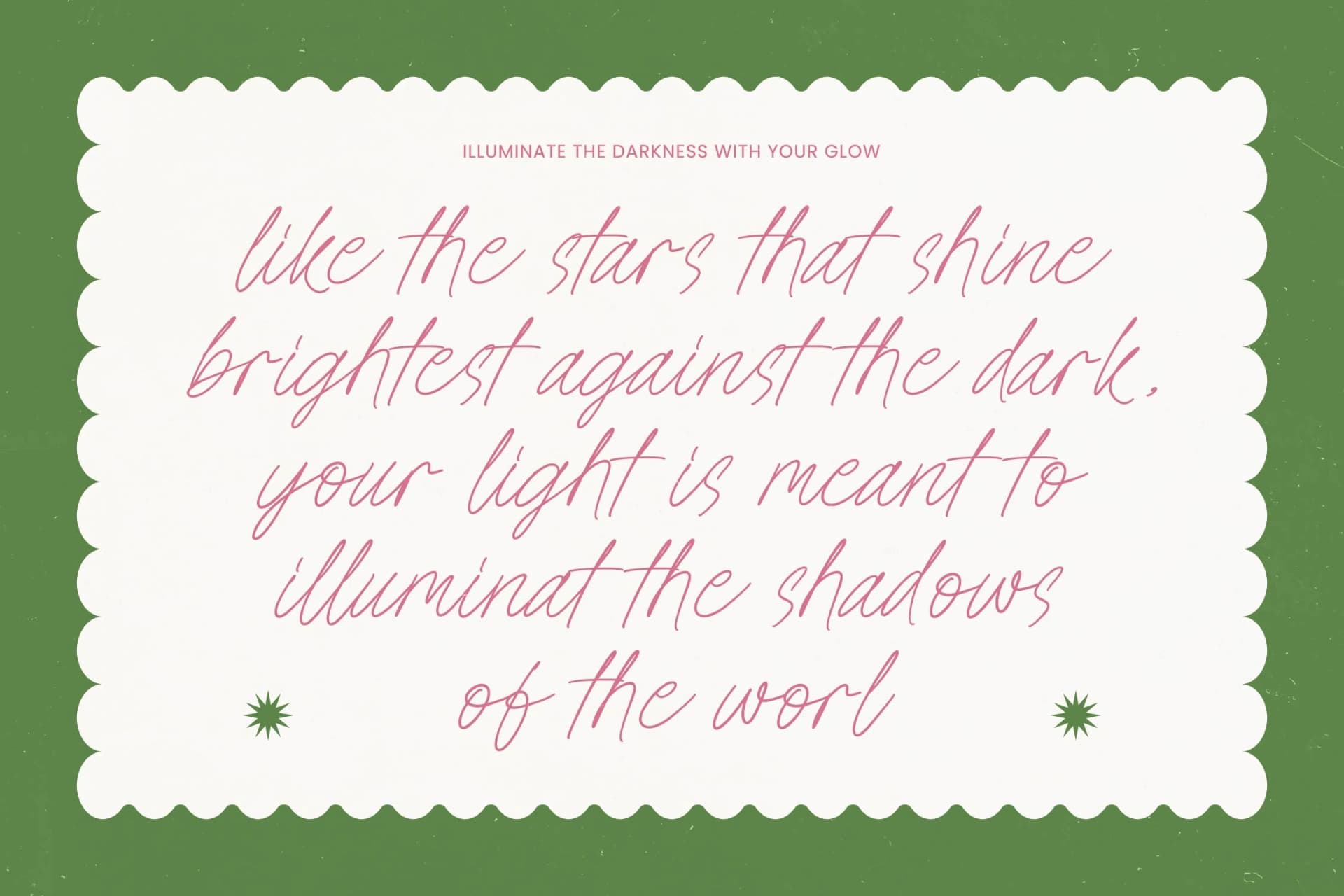 Preview 4 for Jesica Floral - Handwritten Ink Font