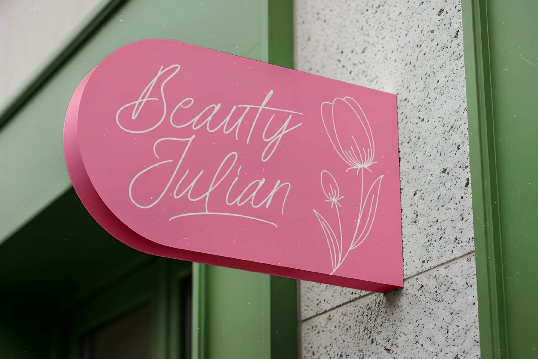 Preview 7 for Jesica Floral - Handwritten Ink Font