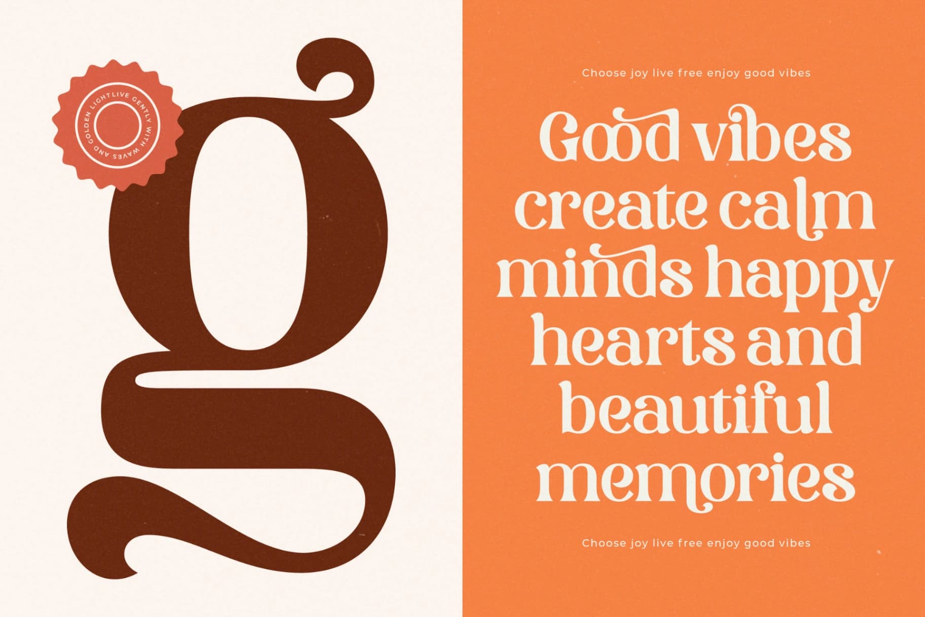 Preview 7 for Corselust - Retro Inspired Modern Serif