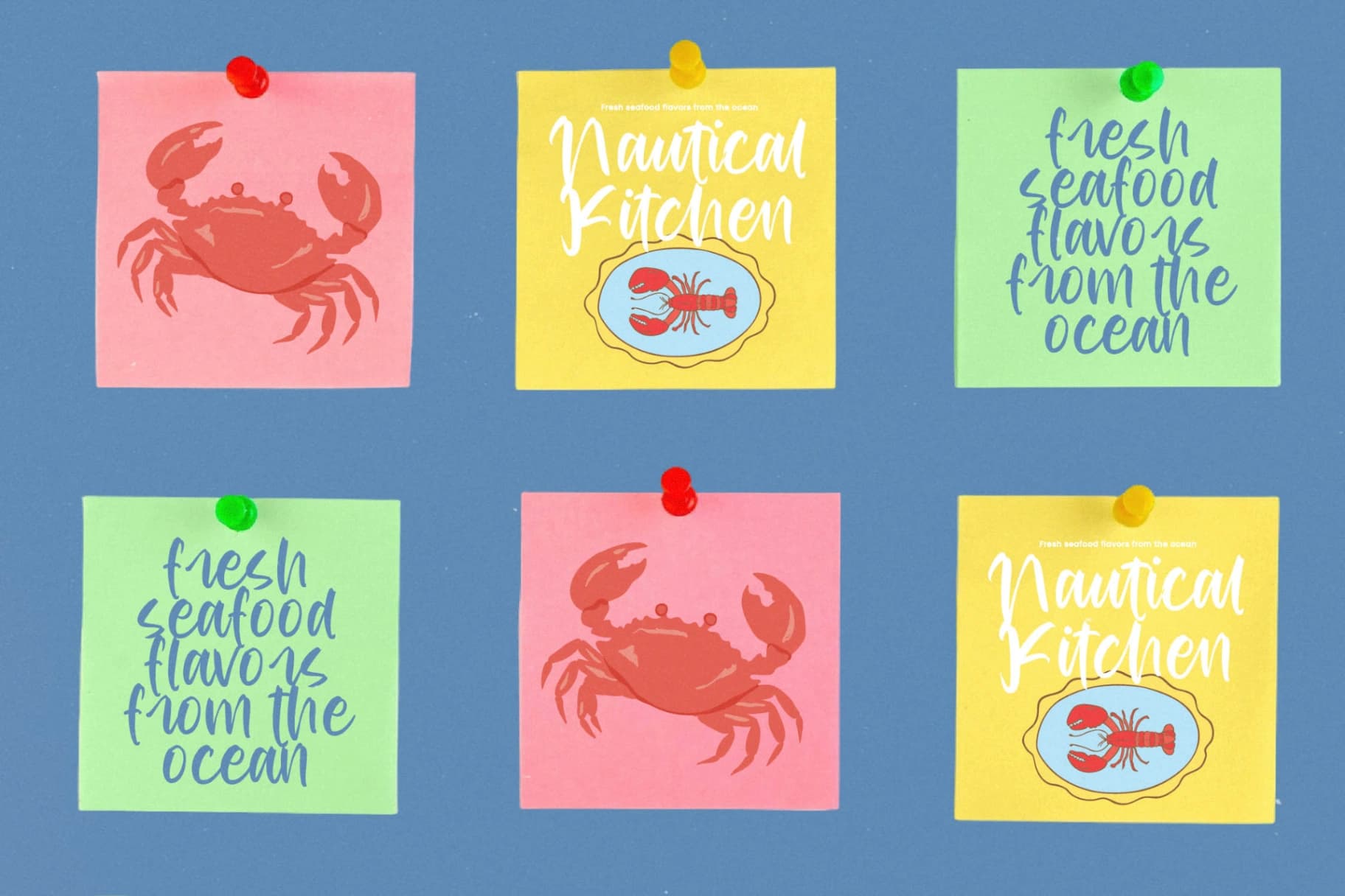 Preview 13 for Redfish Grouper - Bold Modern Handwritten