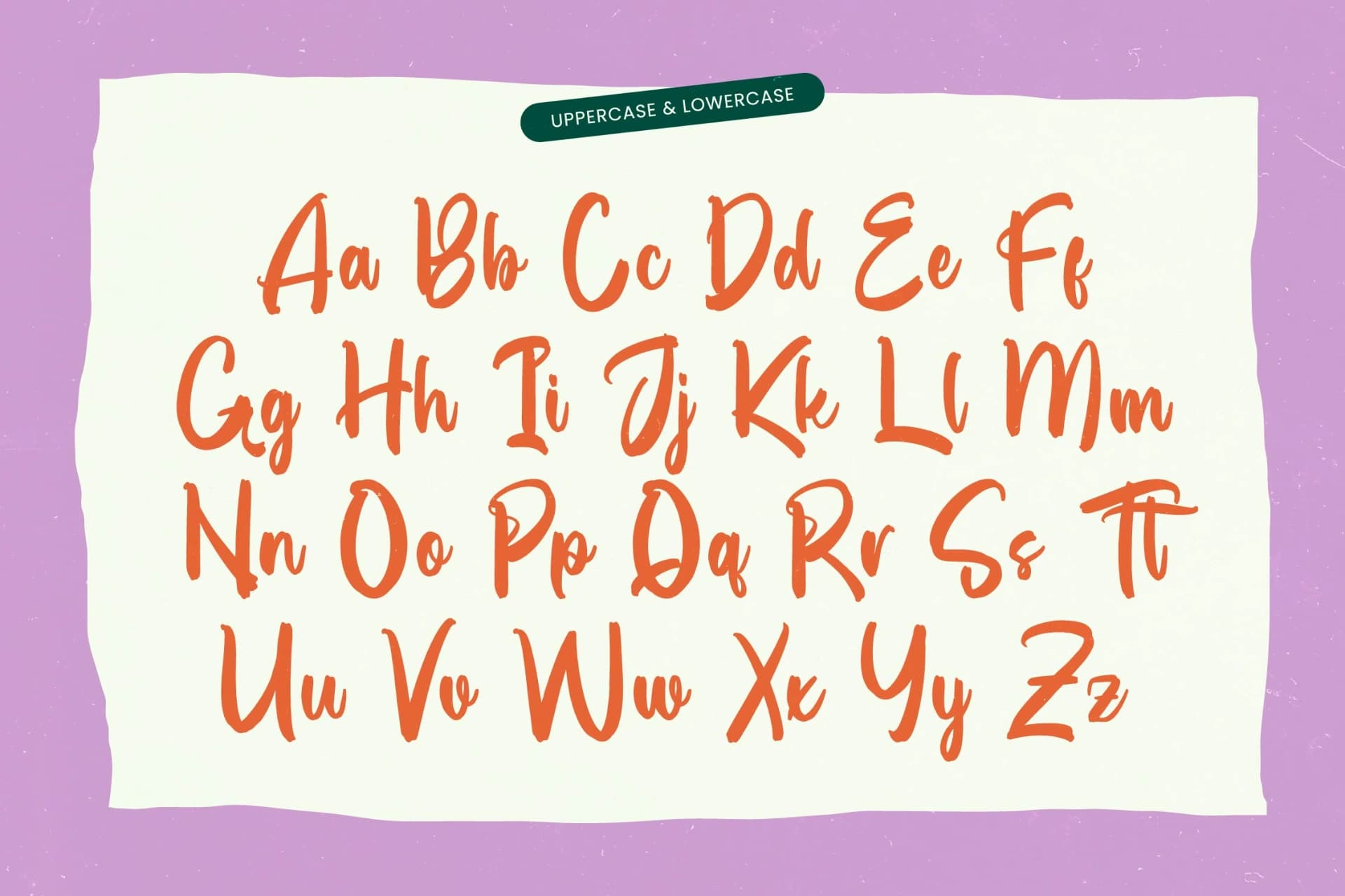 Preview 4 for Smiles Chapter - Bold Brush Font