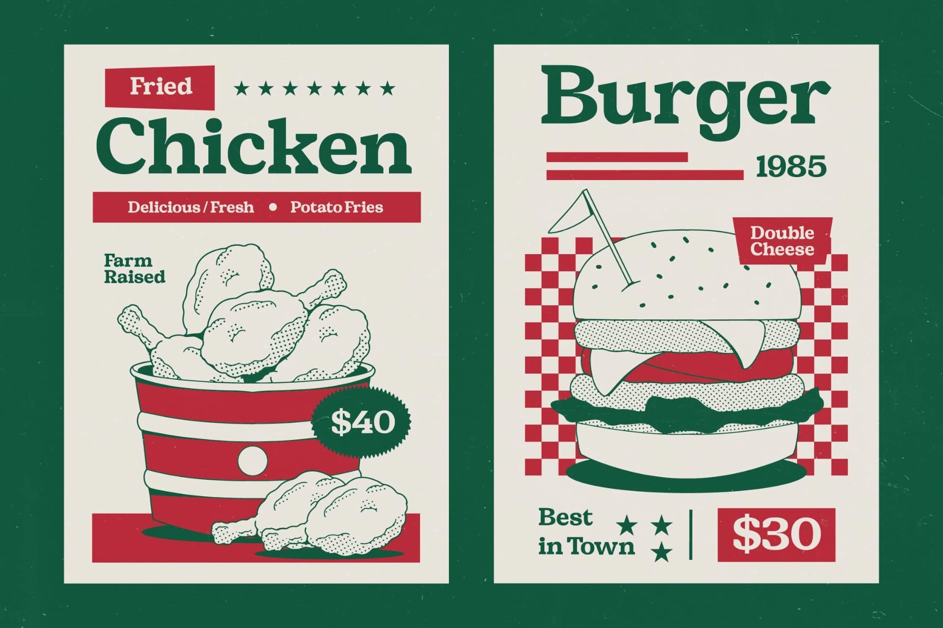 Preview 8 for Snack Rush - Modern Display Serif