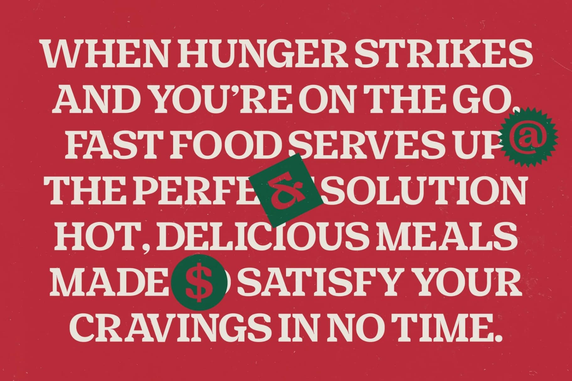 Preview 4 for Snack Rush - Modern Display Serif