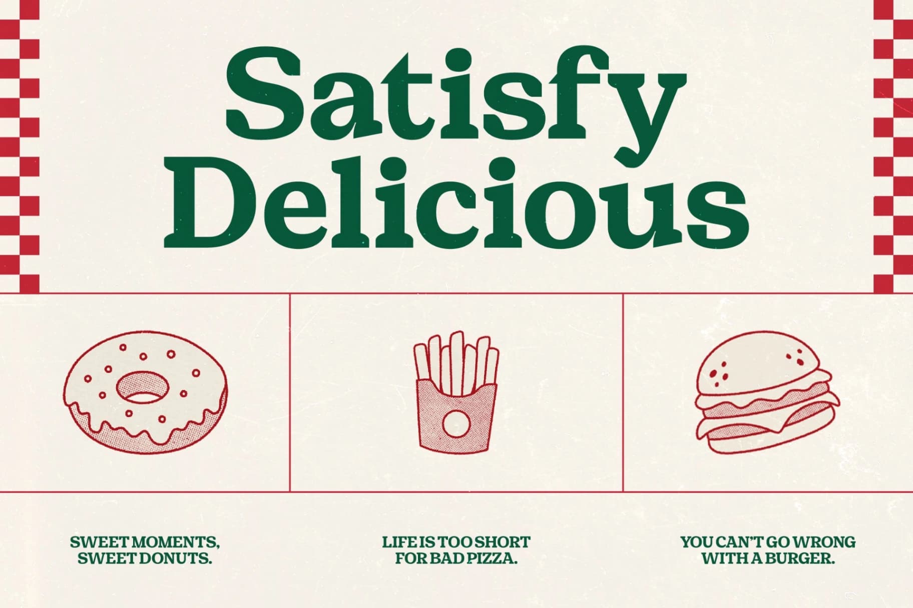 Preview 12 for Snack Rush - Modern Display Serif