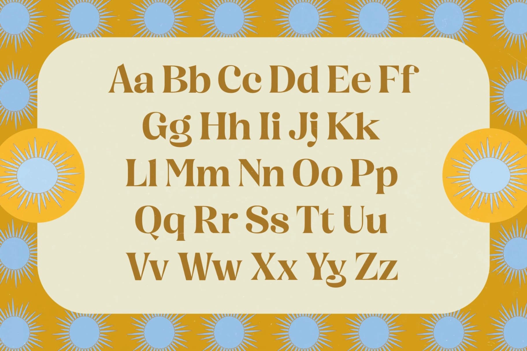 Preview 6 for Rising Holyka - Retro Modern Serif