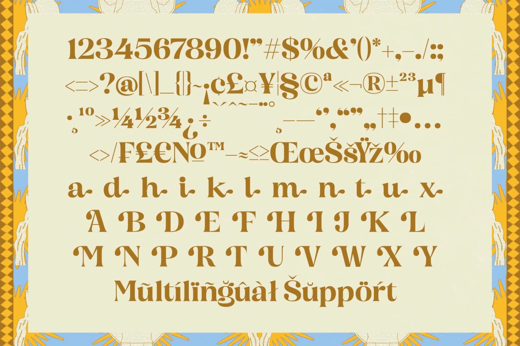 Preview 18 for Rising Holyka - Retro Modern Serif