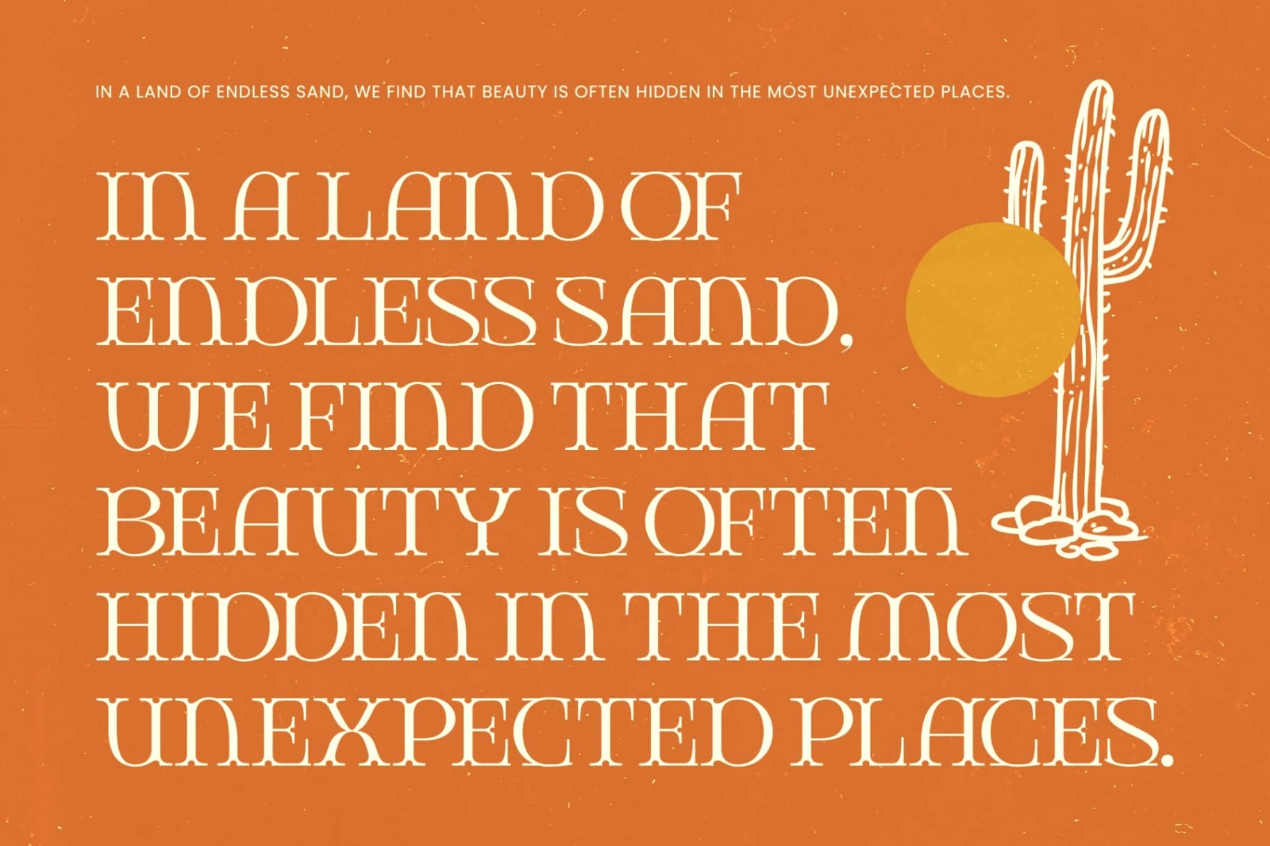 Preview 2 for Giqer - Western Vintage Serif Font