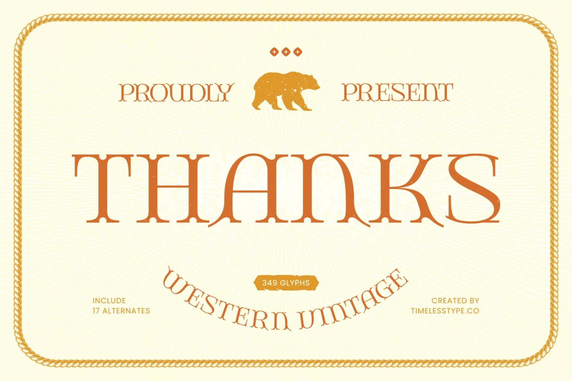 Preview 20 for Giqer - Western Vintage Serif Font