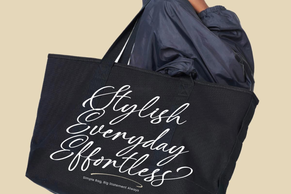 Preview 5 for Benthisa - Stylish Calligraphy Font
