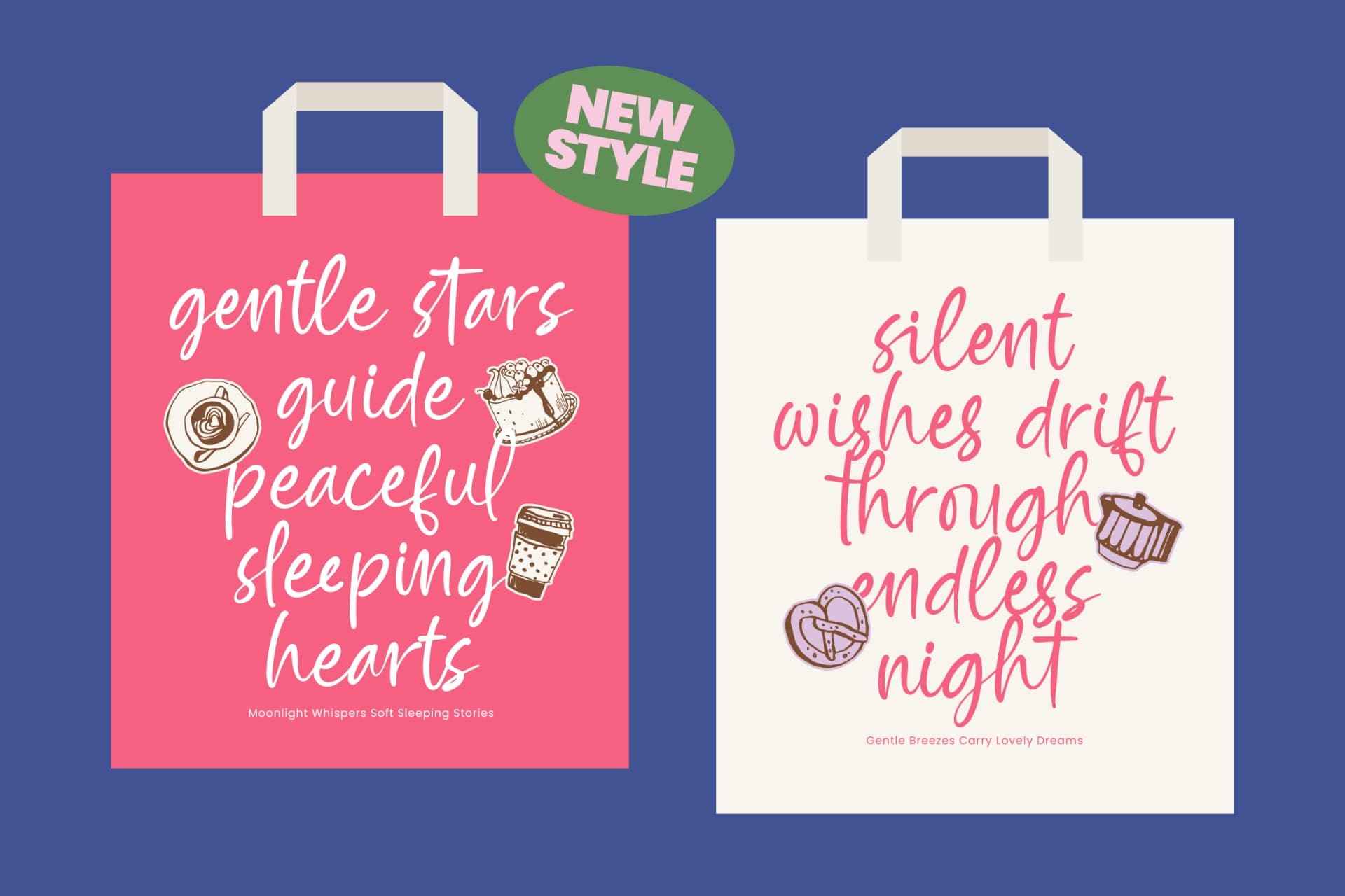 Preview 2 for Silent Joy - Modern Handwritten Font